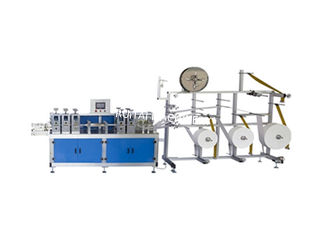 Máquina de fabricação de placas de máscaras faciais não tecidas de alta velocidade