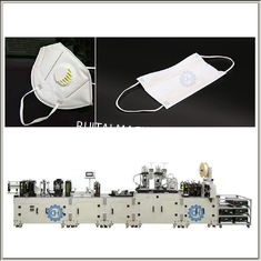 Máquina de fabricação de máscaras faciais de tipo dobrável totalmente automática