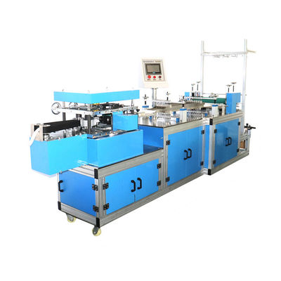 Máquina automática de fabricação de tampas de plástico PE / não tecido de alta velocidade
