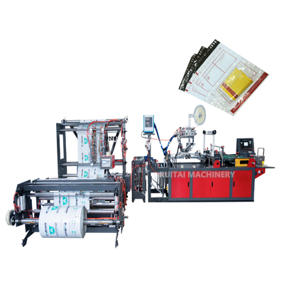 China Courier Security DHL FedEx Máquina de fabricação de sacos 150 traços/min RUITAI MACHINERY