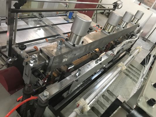 Máquina de fabricação de sacos de colete de plástico de alta velocidade para camisetas