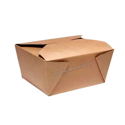 máquina da cartonagem do hamburguer