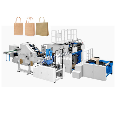 Máquina CNC de fabricação de sacos de papel de compras totalmente automática