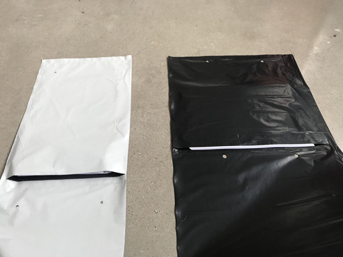China máquina de fabricação de sacos rolantes para polisacos pré-abertos ventilador dobrado em caixa