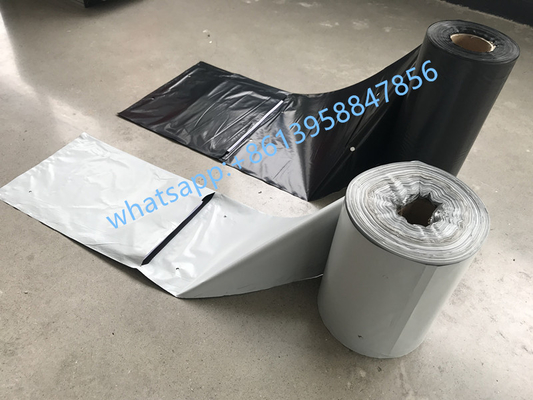 China máquina de fabricação de sacos rolantes para polisacos pré-abertos ventilador dobrado em caixa