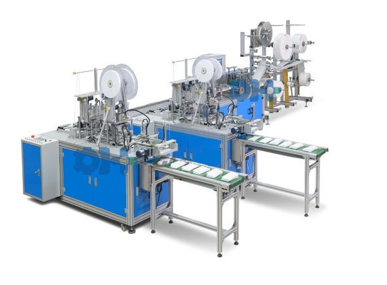 Máquina de máscara facial médica de ciclo interno de 3 camadas totalmente automática (1+2)
