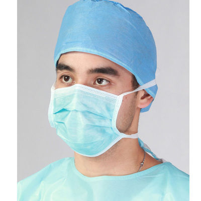 Máquina automática cirúrgica não tecida de vendagem de renda para cima da máscara facial