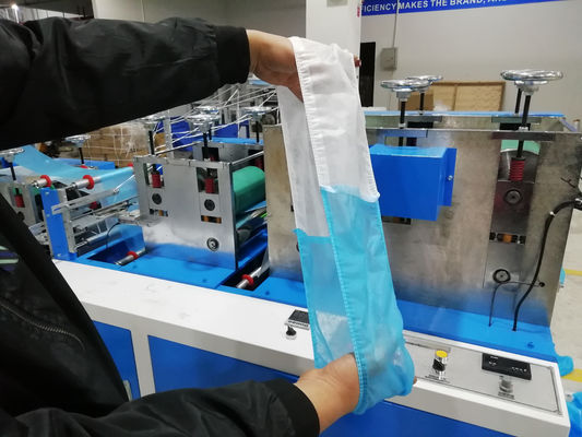 Máquina automática de cobertura de cadeira de banheiro descartável não tecida