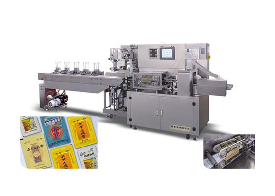 Venda a quente Embalagem de fluxo horizontal automática de quatro lados para produtos sólidos