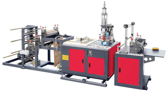 Máquina de fabricação de sacos de engate de PVC