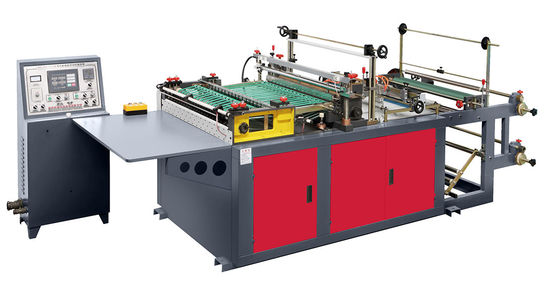 Máquina de fabricação de sacos de vedação a quente e lateral de PE OPP BOPP totalmente automática com função extra