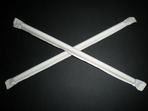 Máquina de embalagem de palha com filme PE, PAPEL, OPP