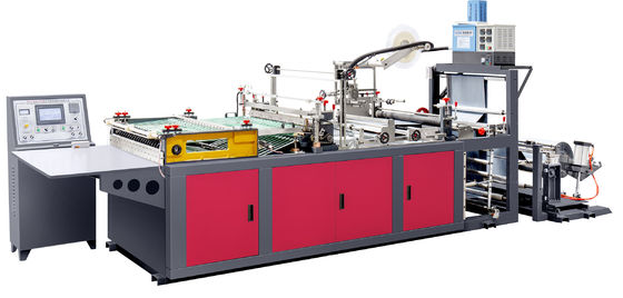 Máquina automática de fabricação de sacos de correio de vedação lateral com cola de fusão quente